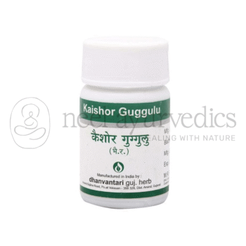 Dhanvantari Kaishor Guggulu / Kishor Guggulu Comprimidos/Gramos - 60 Tab
