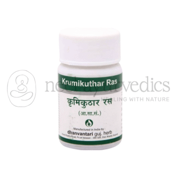 Dhanvantari Krumikuthar Ras Comprimidos/Gramos - 60 Tab