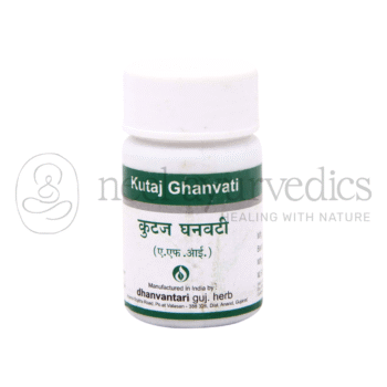 Dhanvantari Kutaj Ghanvati Comprimidos/Gramos - 60 Tab