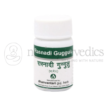 Dhanvantari Rasnadi Guggulu Comprimidos/Gramos - 60 Tab