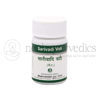 Dhanvantari Sarivadi Vati Comprimidos/Gramos - 60 Tab