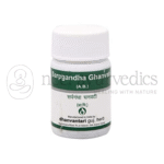 Dhanvantari Sarpagandha Ghanvati Comprimidos/Gramos - 60 Tab