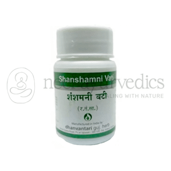 Dhanvantari Shanshamni Vati Comprimidos/Gramos - 60 Tab