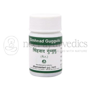 Dhanvantari Simhnad Guggulu Comprimidos/Gramos - 60 Tab