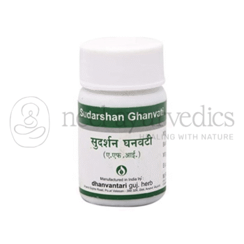 Dhanvantari Sudarshan Ghanvati Comprimidos/Gramos - 60 Tab