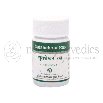 Dhanvantari Sutshekhar Ras Comprimidos/Gramos - 60 Tab