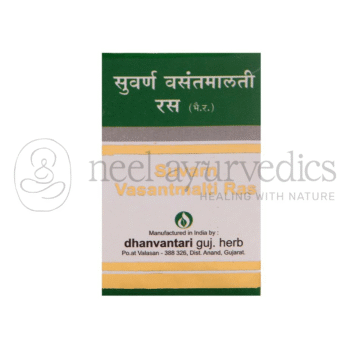 Dhanvantari Suvarna Vasantmalti Ras (S.Y) - 10 Tab