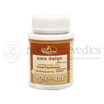Dhootapapeshwar Praval Panchamrut (Mouktik) - 25 Tab