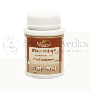 Dhootapapeshwar Praval Panchamrut (Simple) - 25 Tab