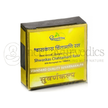 Dhootapapeshwar Shwaskas Chintamani Rasa (Estandar) - 10 Tab