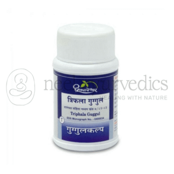 Dhootapapeshwar Triphala Guggul - 60 Tab