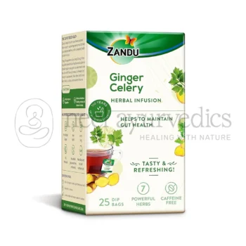 Zandu Infusion de Jengibre y Apio para la Salud Intestinal - 25 Bags