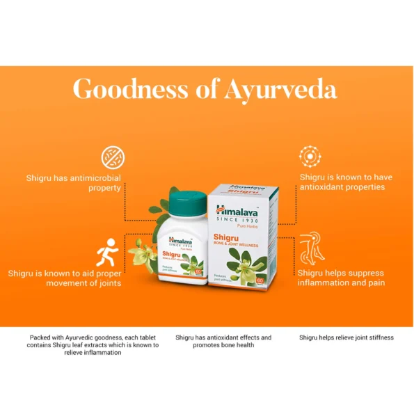 Himalaya Shigru Tablet – 60 Tab