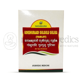 Nagarjuna Kerala Comprimidos Gokshuraadi Gulgulu - 100 Tab