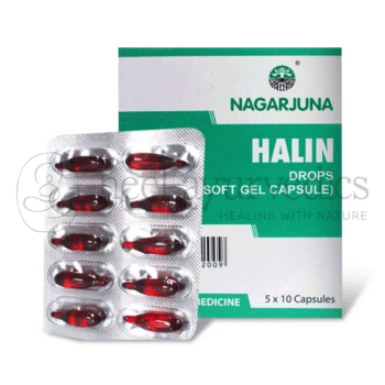 Nagarjuna Kerala Capsulas Halin - 50 Caps
