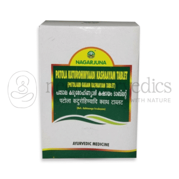 Nagarjuna Kerala Comprimidos Patola Katurohinyaadi Decoccion - 100 Tab