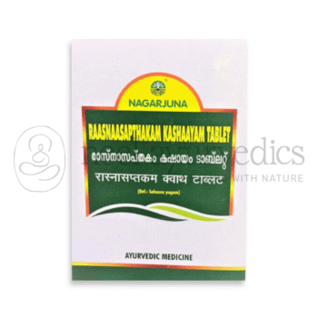 Nagarjuna Kerala Comprimidos Raasnaasapthakam Decoccion - 100 Tab