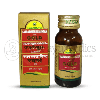 Nagarjuna Kerala Saaraswathaarishtam con oro - 25 ML