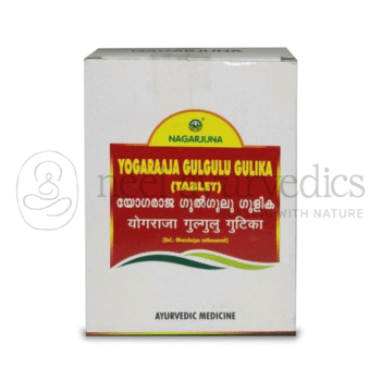 Nagarjuna Kerala Comprimidos Yogaraaja Gulgulu - 100 Tab