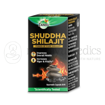 Zandu Capsulas Shuddha Shilajit - 30 Cap