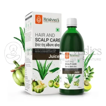 Krishna's Herbal And Ayurveda Jugo para el Cuidado del Cabello y Cuero Cabelludo - 1000 ML