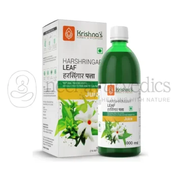 Krishna's Herbal And Ayurveda Jugo de Hoja de Harshringar - 1000 ML