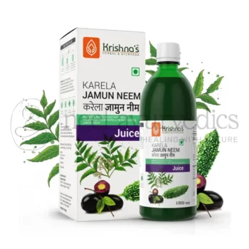 Krishna's Herbal And Ayurveda Jugo de Karela, Jamun y Neem - 1000 ML