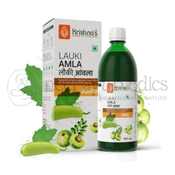 Krishna's Herbal And Ayurveda Jugo de Lauki y Amla - 500 ML