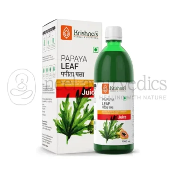 Krishna's Herbal And Ayurveda Jugo de Hoja de Papaya - 1000 ML
