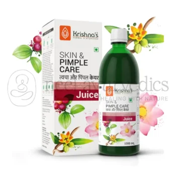 Krishna's Herbal And Ayurveda Jugo para Acne y Cuidado de la Piel - 1000 ML