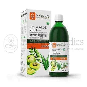 Krishna's Herbal And Ayurveda Jugo de Amla y Aloe Vera - 500 ML