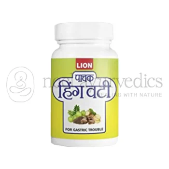 Lion Vati Digestiva de Asafoetida (Pachak Hing) - 25 GM