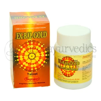 Nagarjun Tabletas Ex-Bal Gold - 50 Tab