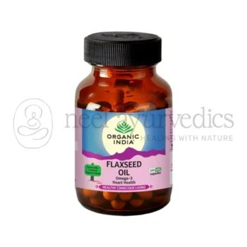 Organic India Aceite de Linaza - 60 Caps