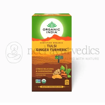 Organic India Tulsi Jengibre y Curcuma - 25 Tea Bag