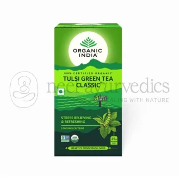 Organic India Tulsi Te Verde Clasico - 25 Tea Bags