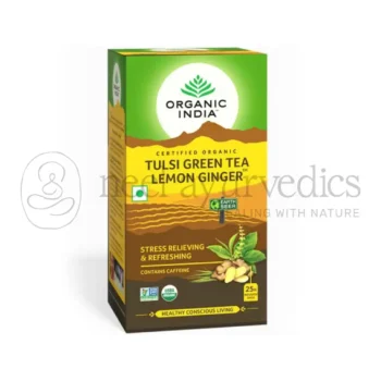 Organic India Tulsi Te Verde Limon y Jengibre - 25 Tea Bags