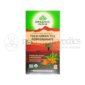 Organic India Tulsi Te Verde Granada - 25 Tea Bags