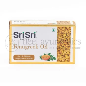 Sri Sri Tattva Capsulas de Aceite de Fenogreco Great After 40 - 30 Caps