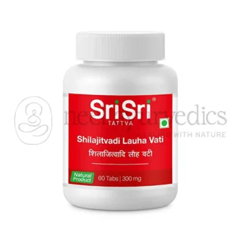 Sri Sri Tattva Tabletas de Shilajitvadi Lauha Vati - 60 Tab