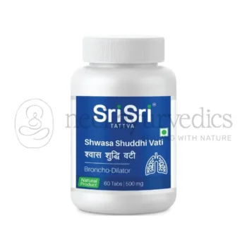 Sri Sri Tattva Tabletas de Shwasa Shuddhi Vati - 60 Tab