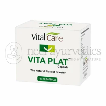 Vital Care Capsula Vita Plat - 100 Caps