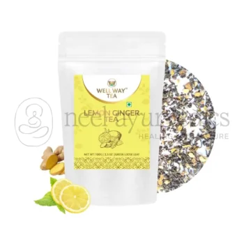 Wellway Te Verde de Limon y Jengibre - 50 GM