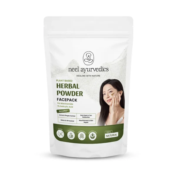 Neel Ayurvedics Mascarilla facial de polvos herbales