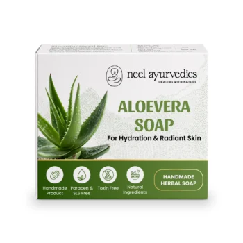 Neel Ayurvedics Jabón de aloe vera de