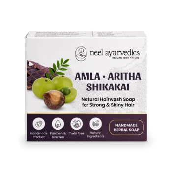Neel Ayurvedics Jabón Amla-Aritha-Shikakai