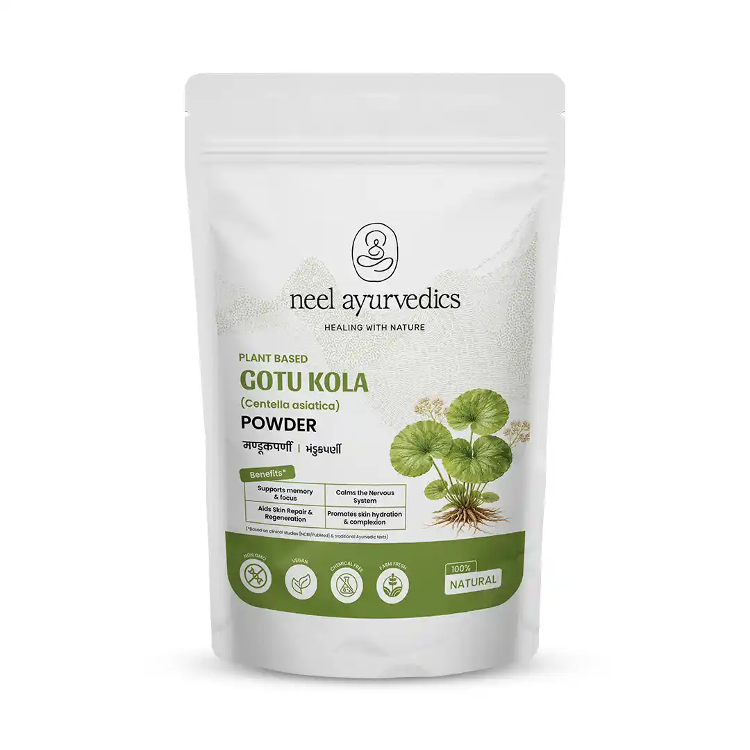 Neel-Ayurvedics-Gotu-Kola-Powder-1 Neel Ayurvedics Gotu Kola en polvo