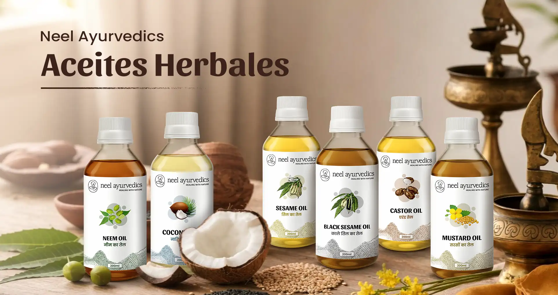 Neel Ayurvedics Herbal Oils